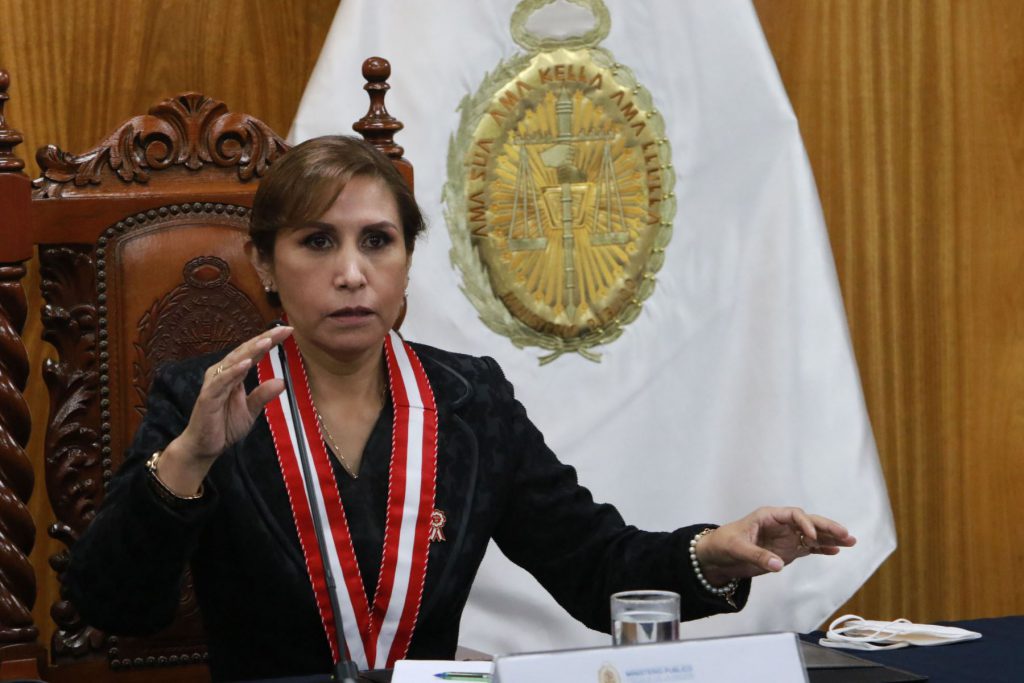 Patricia Benavides, fiscal de la nación.