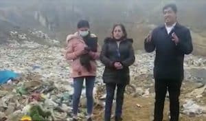 Comuneros de Tingo Palca protestan