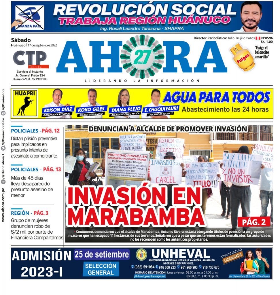 Edición Digital Diario Ahora 17/09/2022