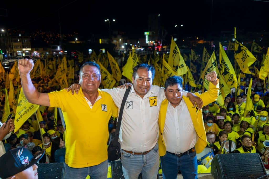 Edison Díaz cerró campaña