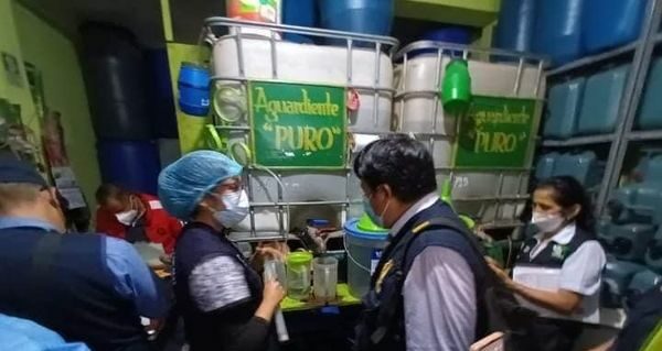 presunta intoxicación