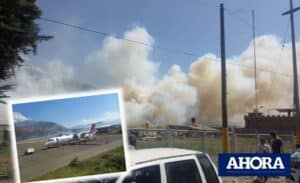 Incendio causó alarma