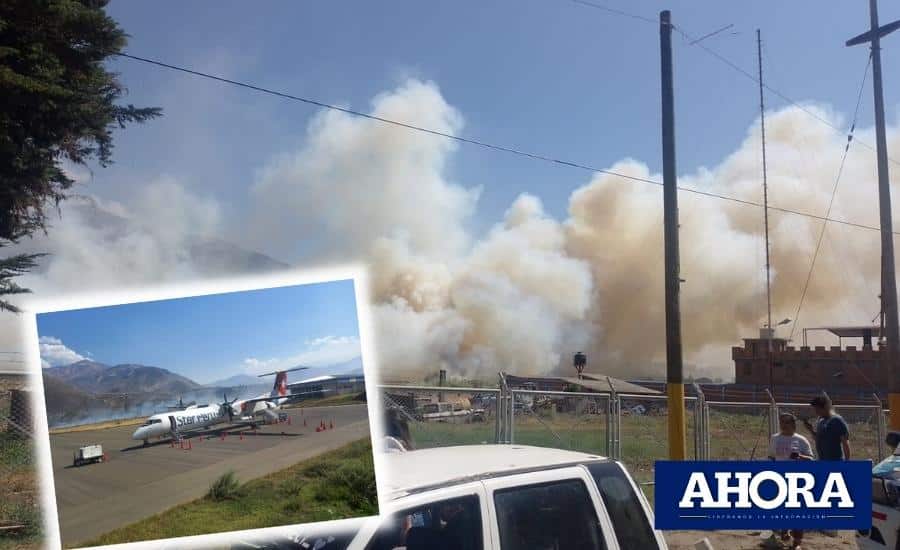 Incendio causó alarma