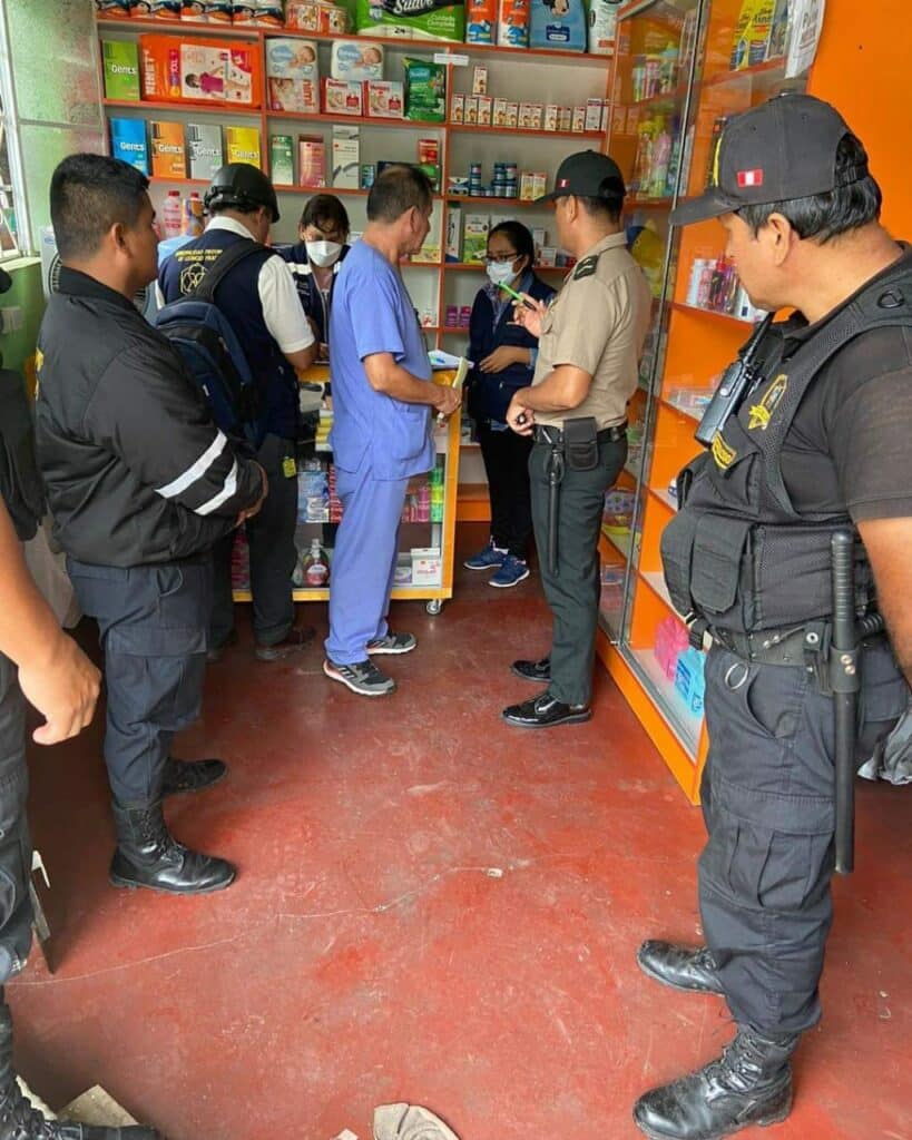 Boticas sin licencias