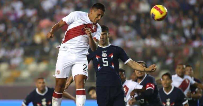 Perú derrotó a Paraguay por 1- 0 en amistoso internacional