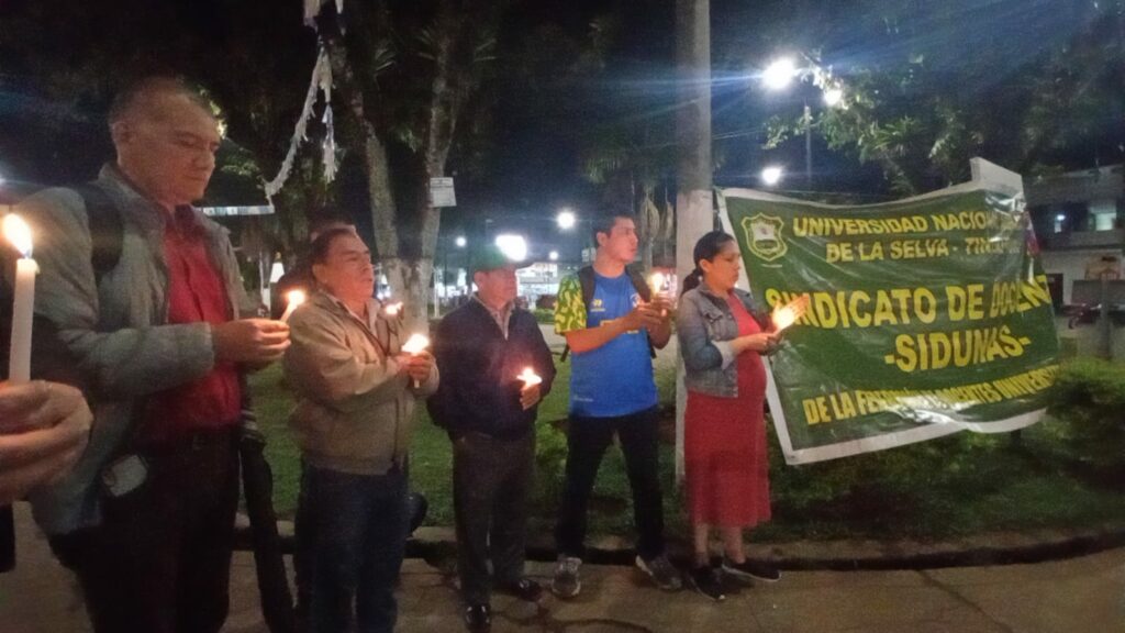 Huelga contra Pedro Castillo