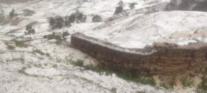 Granizada afectó siembras