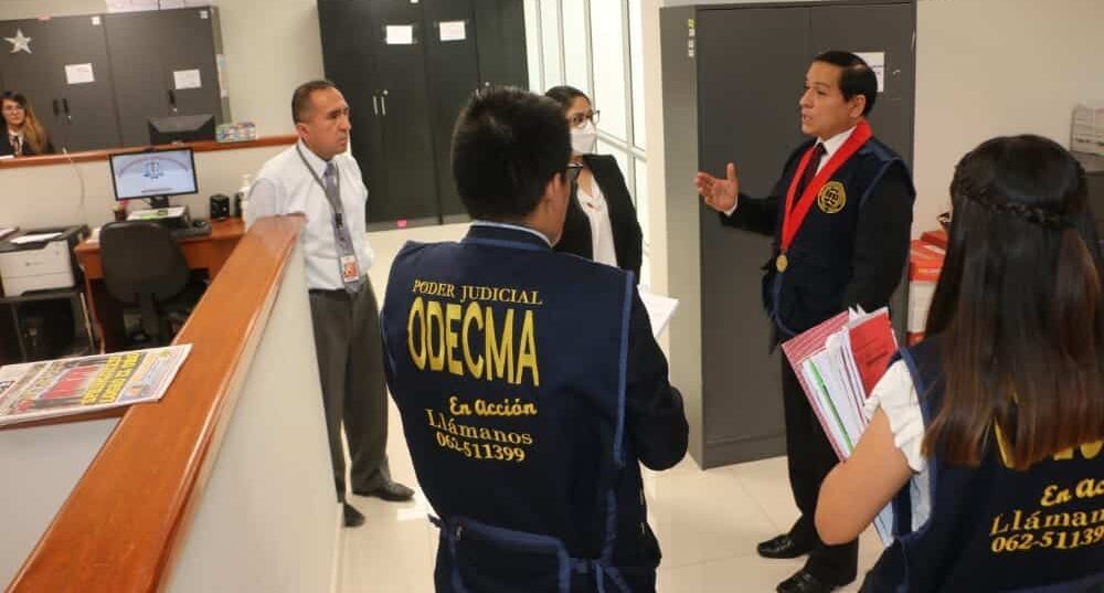 Odecma intervino el Complejo Judicia