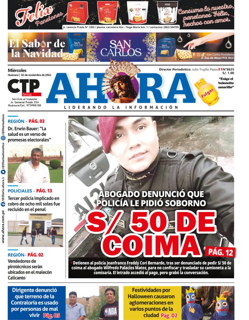 Edición Digital Diario Ahora 02/11/2022