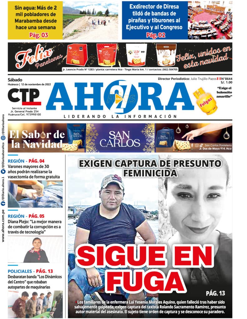 Edición Digital Diario Ahora 12/11/2022