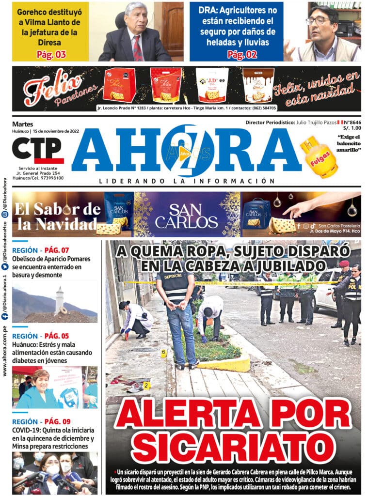 Edición Digital Diario Ahora 15/11/2022