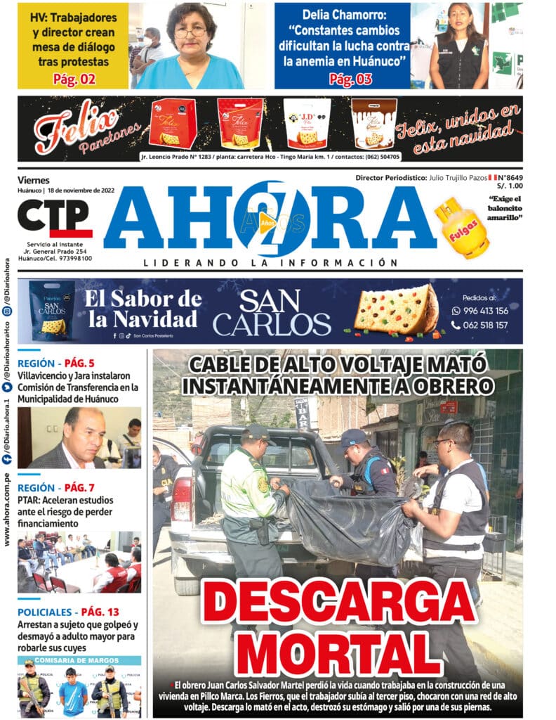 Edición Digital Diario Ahora 18/11/2022