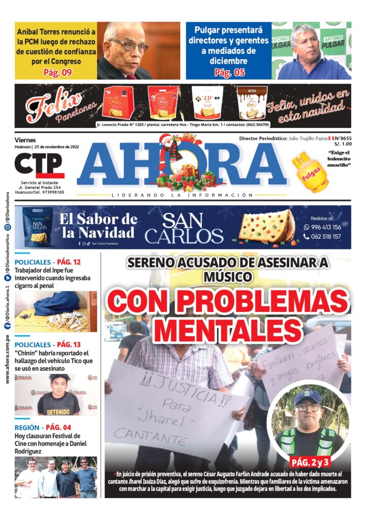 Edición Digital Diario Ahora 25/11/2022