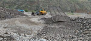 Sujetos operaban retroexcavadoras para extraer minerales ilegalmente