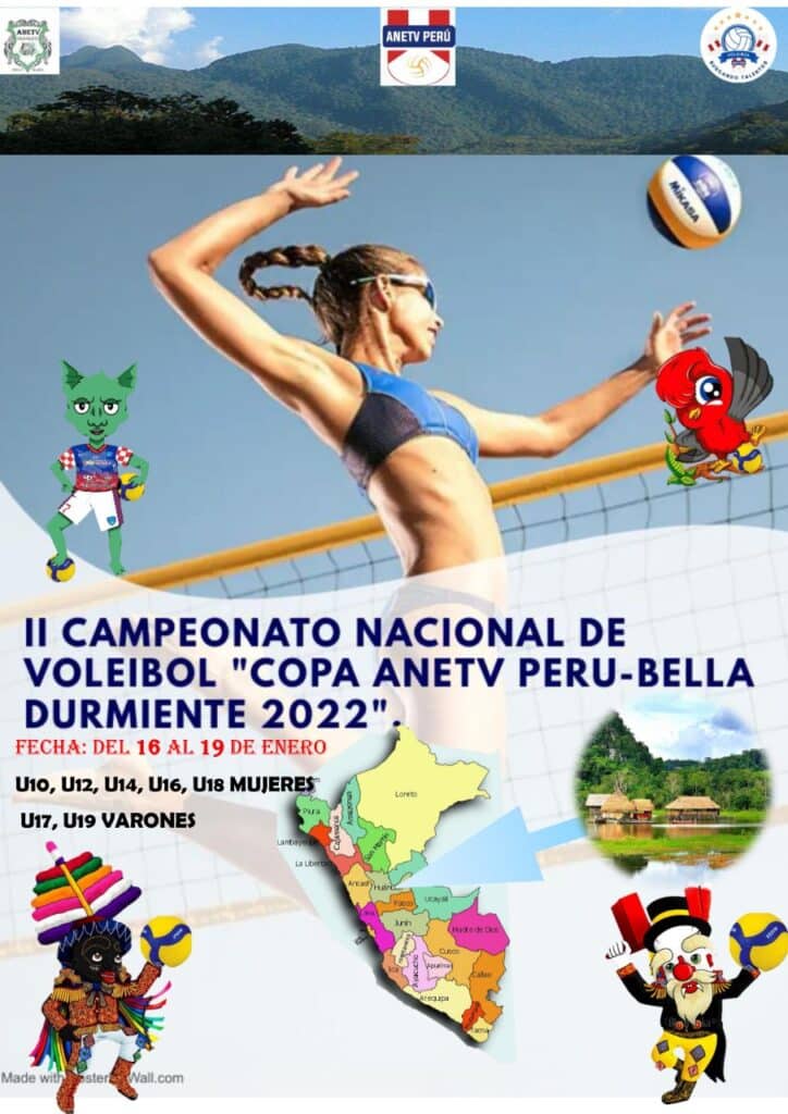 En Tingo María se jugará campeonato nacional de voleibol