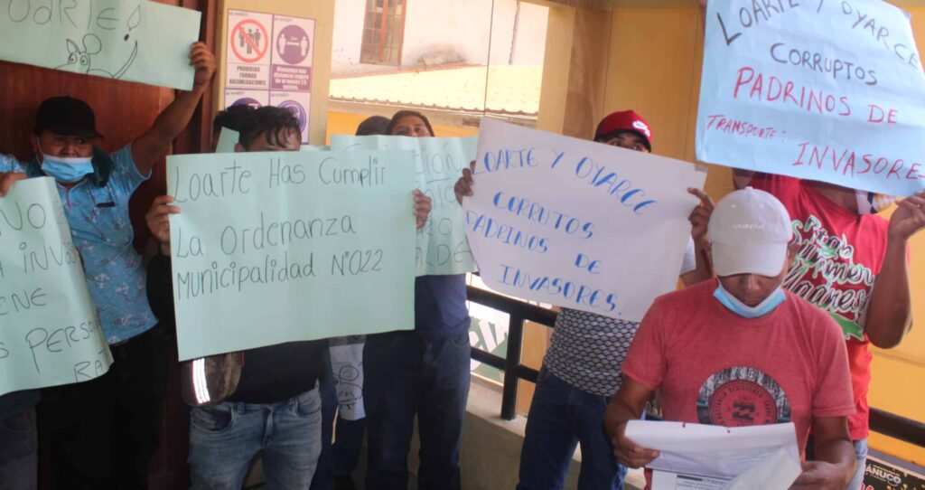 Paraderos informales