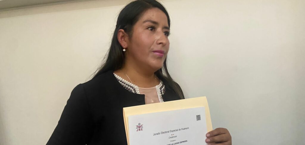 Consejera electa por Ambo