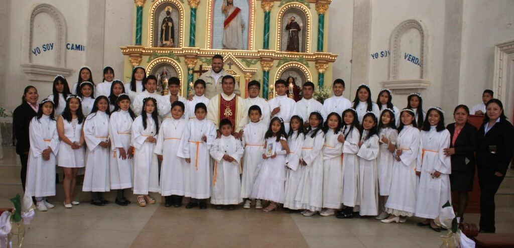 Recibieron la comunión