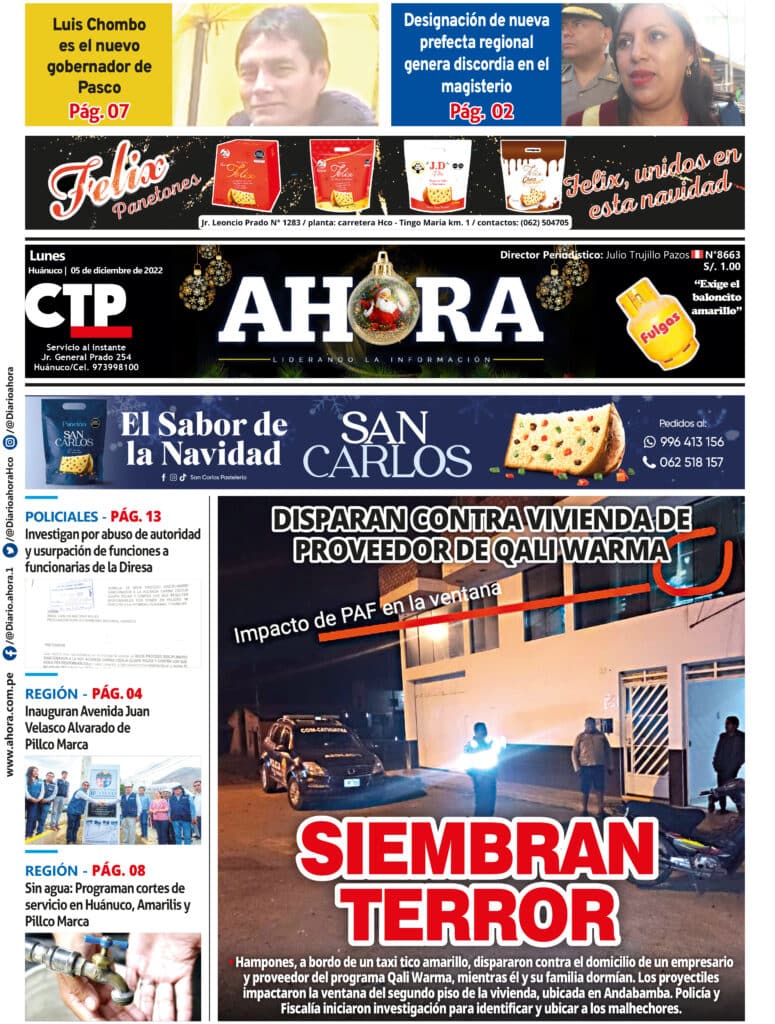 Edición Digital Diario Ahora 05/12/2022