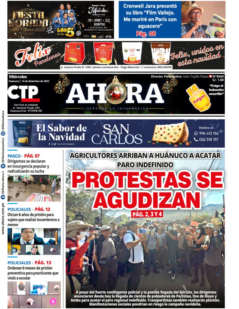Edición Digital Diario Ahora 14/12/2022