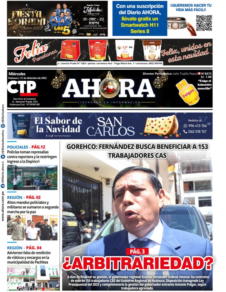 Edición Digital Diario Ahora 21/12/2022