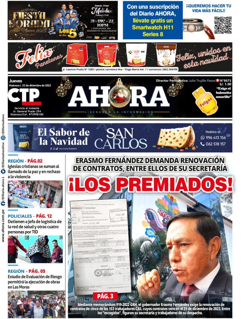 Edición Digital Diario Ahora 22/12/2022