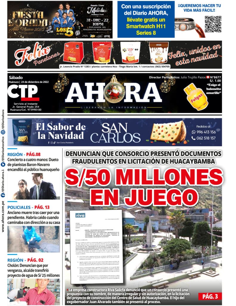 Edición Digital Diario Ahora 24/12/2022
