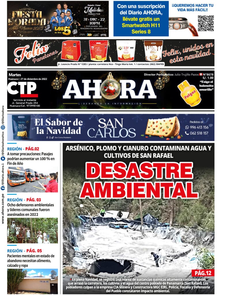 Edición Digital Diario Ahora 27/12/2022