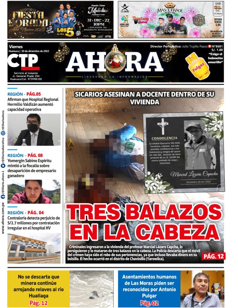 Edición Digital Diario Ahora 30/12/2022