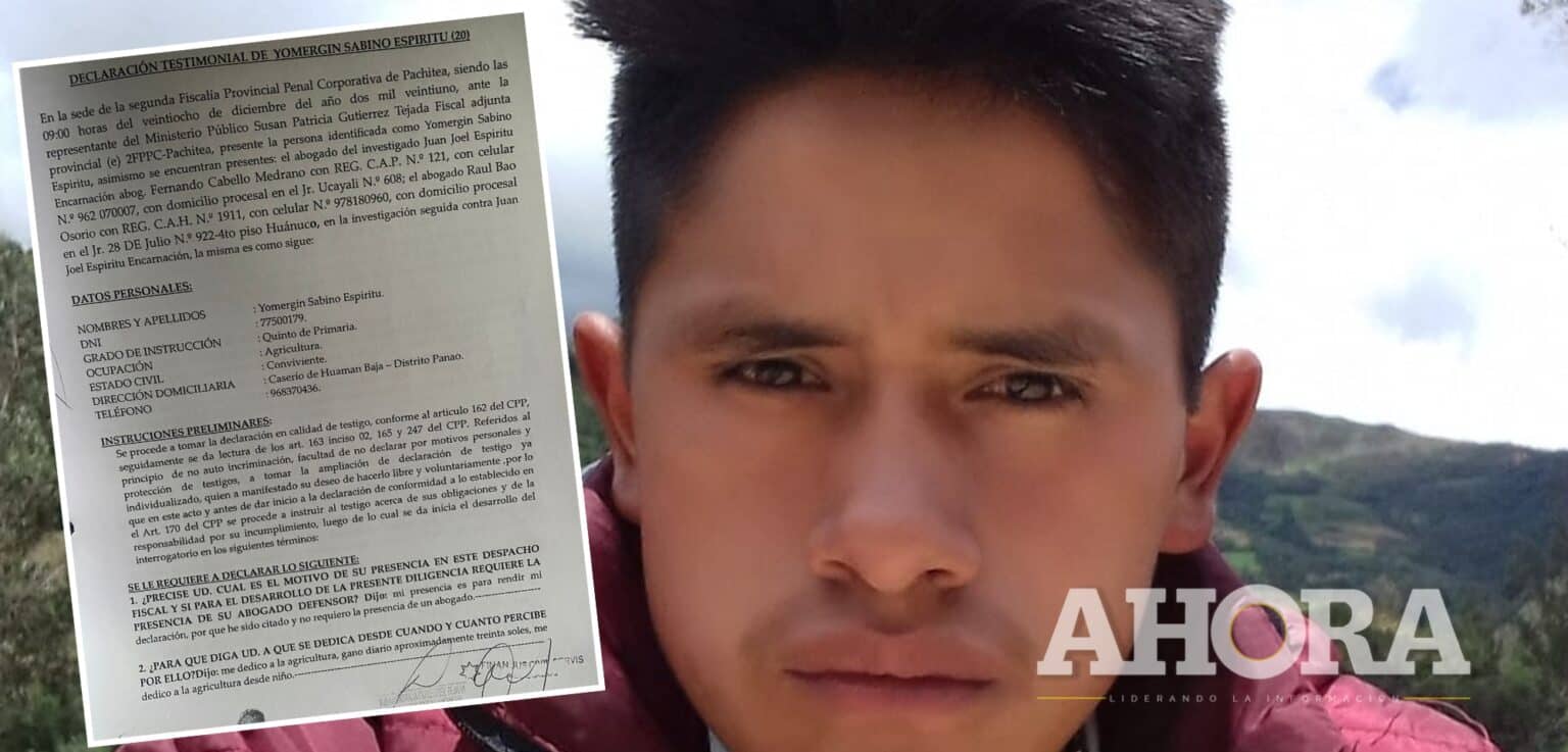 Mintió a la fiscalía