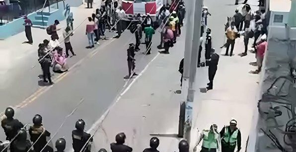 Caravana de manifestantes