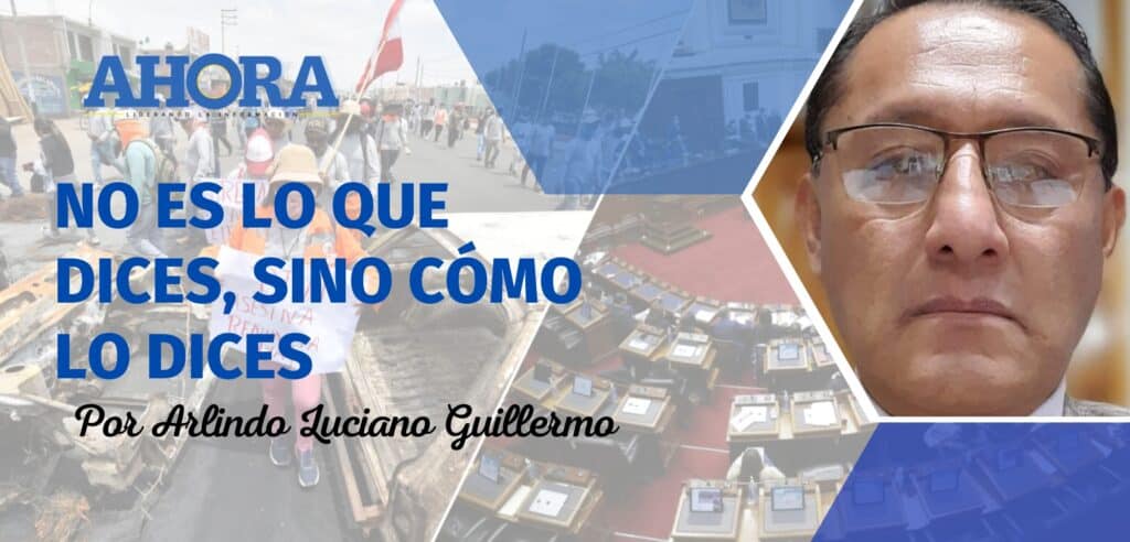 NO ES LO QUE DICES, SINO CÓMO LO DICES