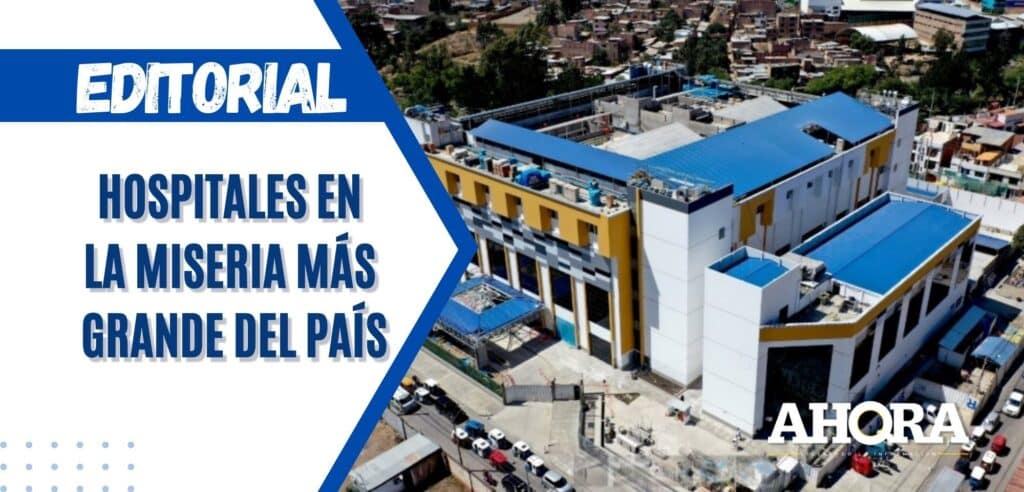 Hospitales en la miseria más grande del país