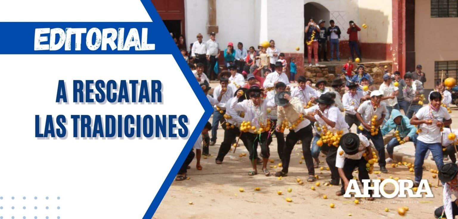 A rescatar las tradiciones