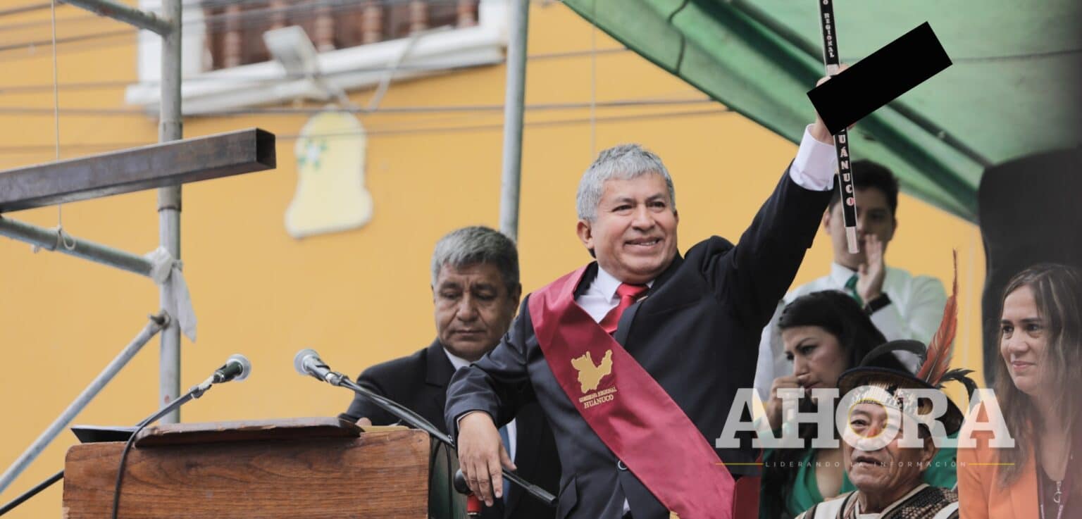 Recuperaremos a los pueblos olvidados de Huánuco