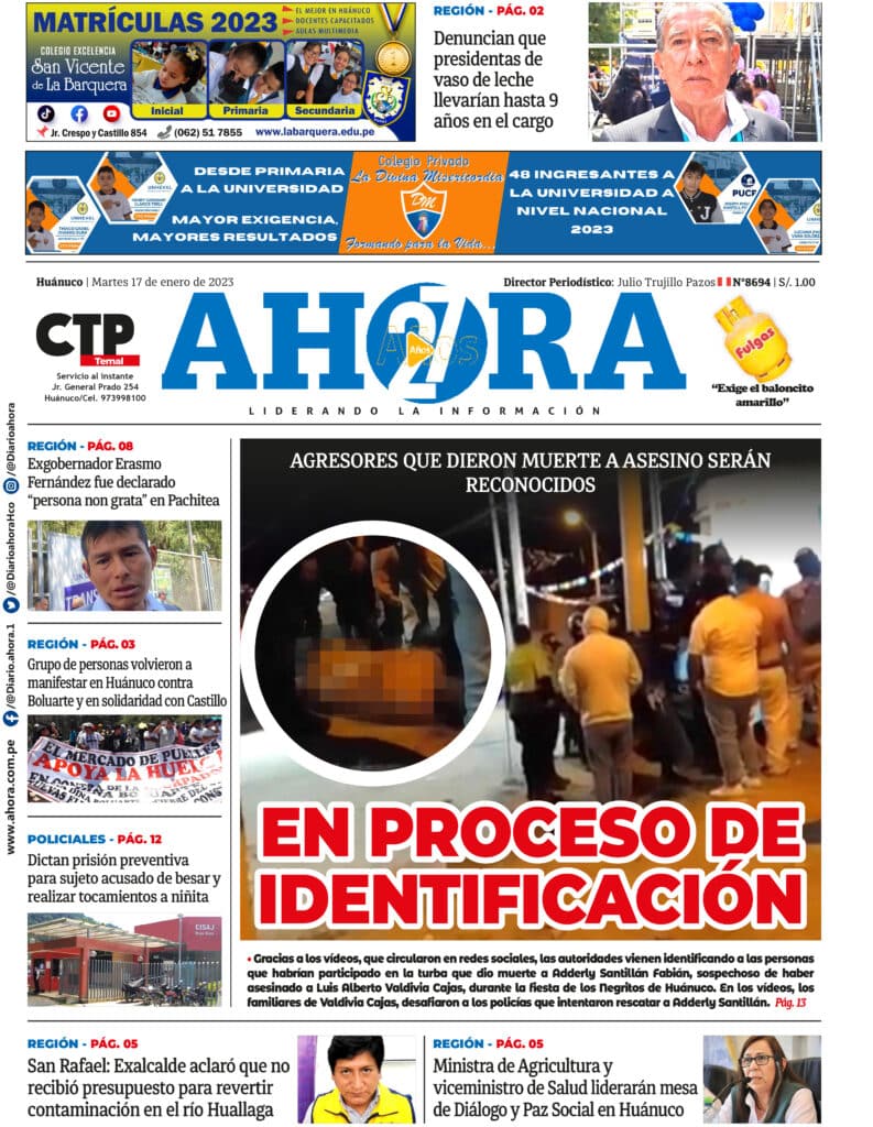 Edición Digital Diario Ahora 17/01/2023
