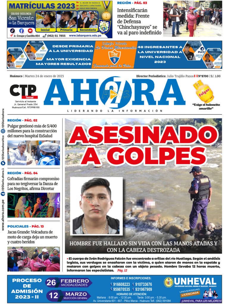 Edición Digital Diario Ahora 24/01/2023