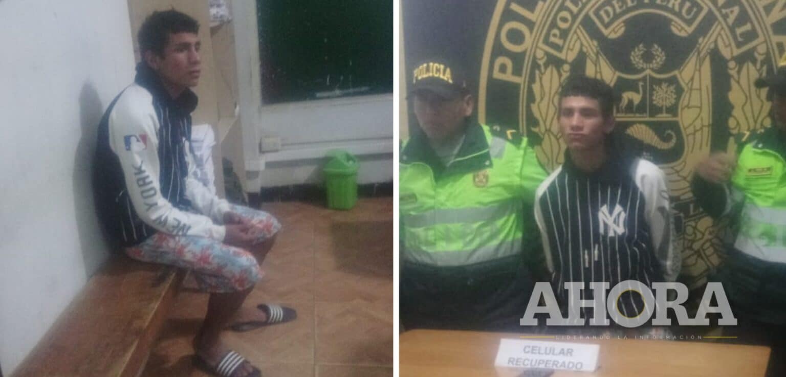 Arrebatado celular a menor