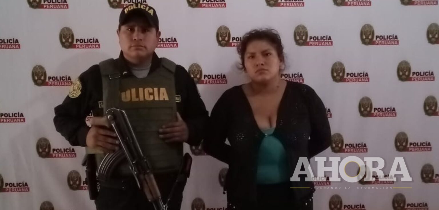 Mujer requisitoriada por robo agravado se transportaba en Acomayo