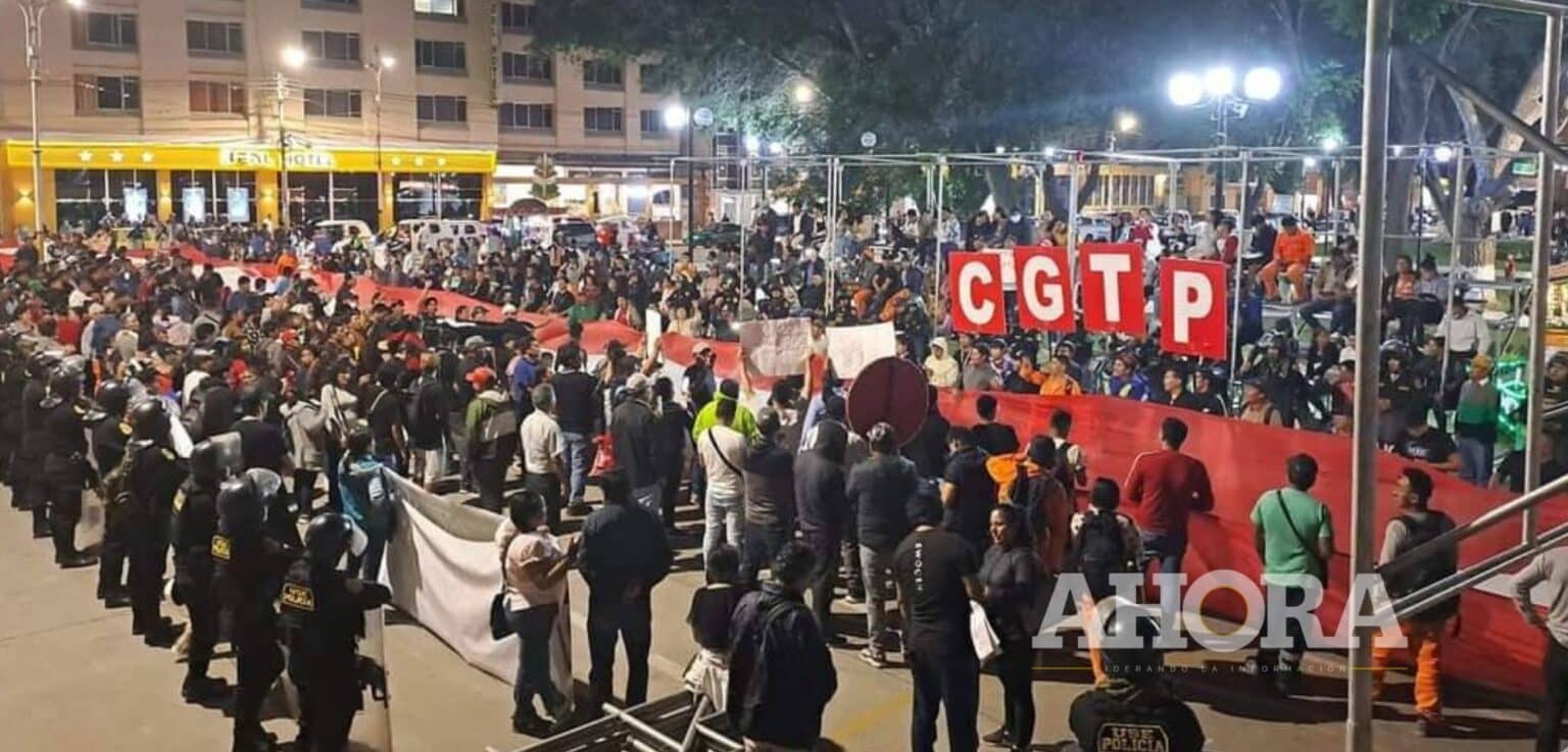 Huanuqueños tomaron las calles