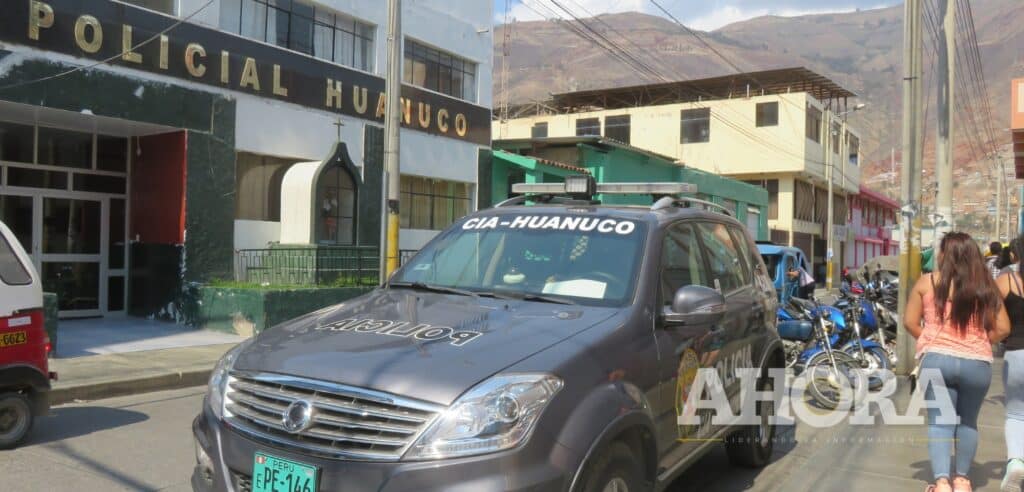 Huánuco: Ladrón traicionó y delató a cómplice con quien robó celular en Spa