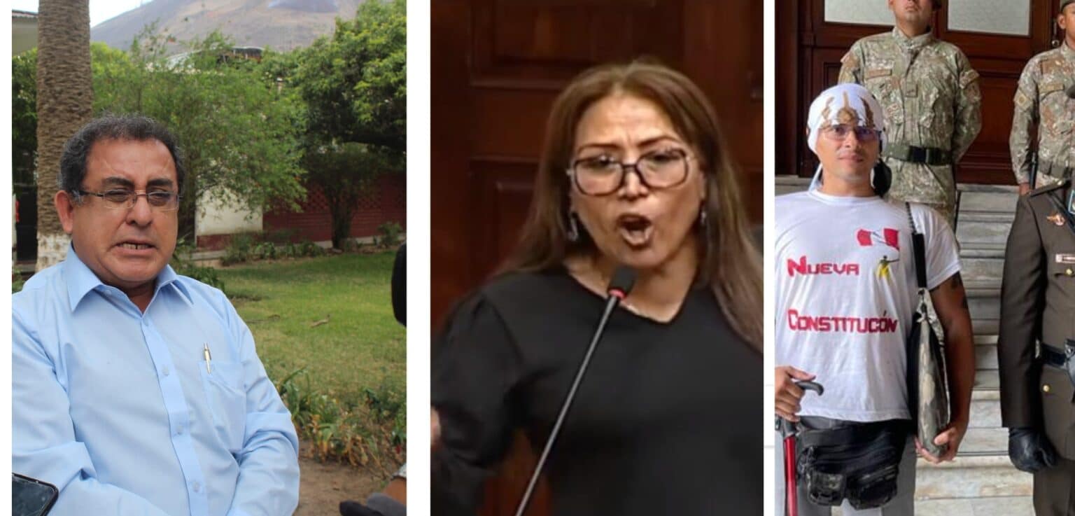 Elizabeth Medina, Picón y Reyes votaron en contra del adelanto de elecciones para este año