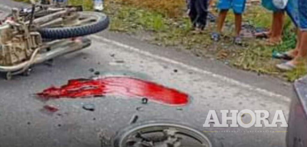 Motociclista quedó grave tras violento choque en la vía Huánuco - Tingo María