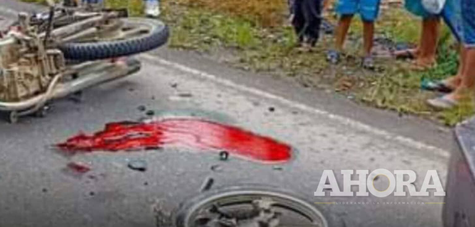 Motociclista quedó grave tras violento choque en la vía Huánuco - Tingo María