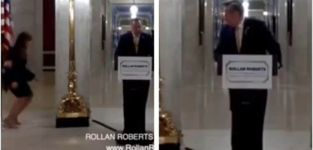 EE.UU.: Empresario anunció su candidatura presidencial y su esposa se desmayó