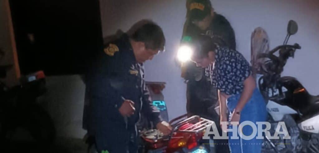 Tingo María: Delincuentes roban motocicleta y la abandonan en un descampado