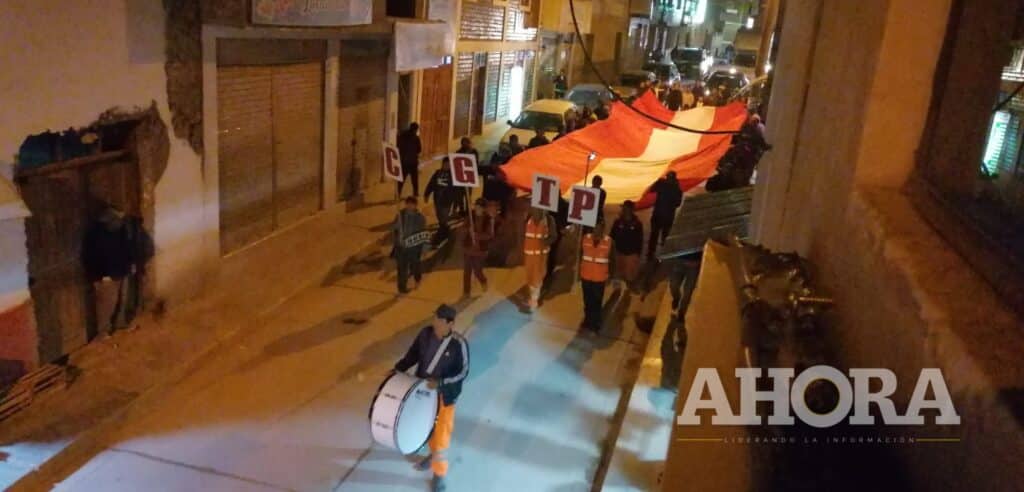 Marcharon sin causar disturbios