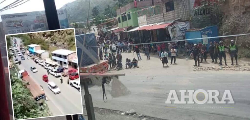 PNP desbloqueó la vía Ranch