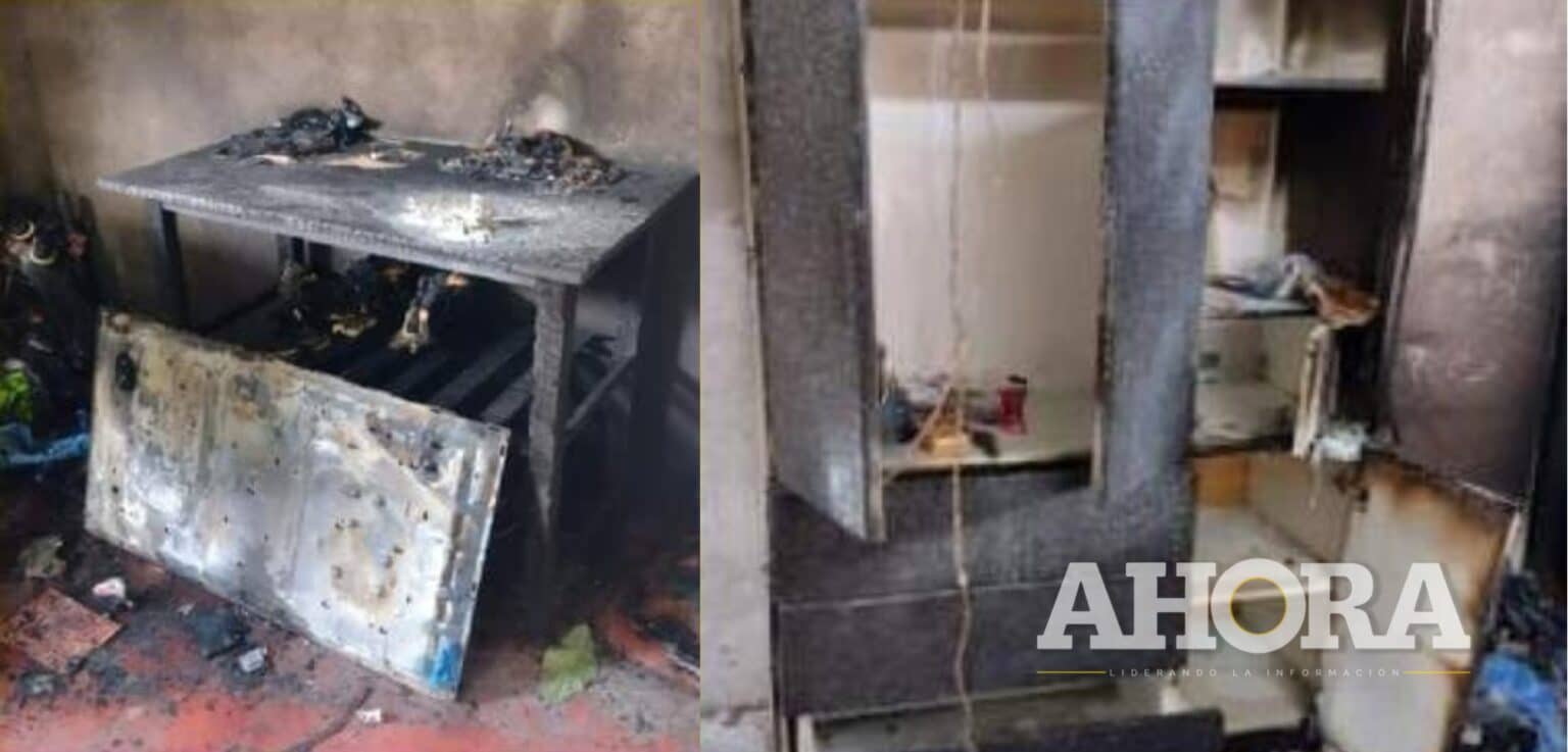 Incendio arrasó vivienda