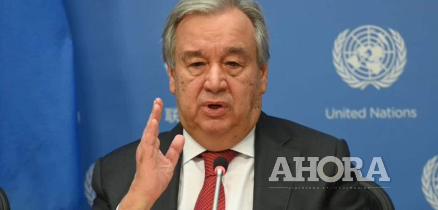 Secretario General de la ONU pide que las protestas sean pacíficas